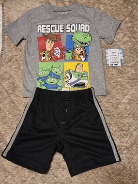 Disney Pixar Toy Story 4 Gray Kids Tee